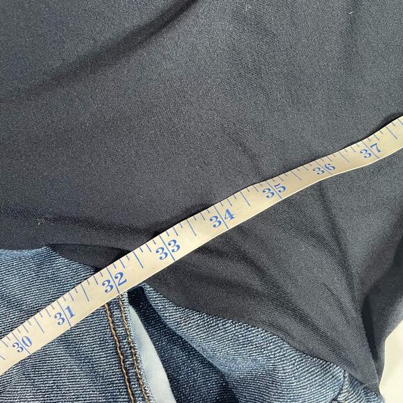 Harper Grey Maternity Jeans Full Panel Ripped Jeans Womens Size Small - Picture 11 of 14